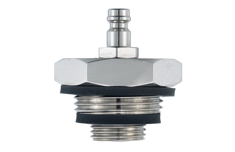 0554 3164 - Conector de cierre de alta presión de 1/2" y 1"; para cone...