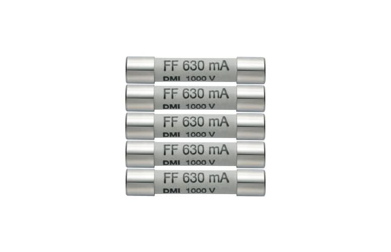 0590 0006 - Fusibles de repuesto 630 mA / 1000 V