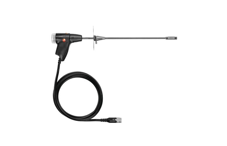 0600 8766 - Sonda de combustión modular con prefiltro, 335 mm, diámetro 14 mm, Tmáx 1000 ºC