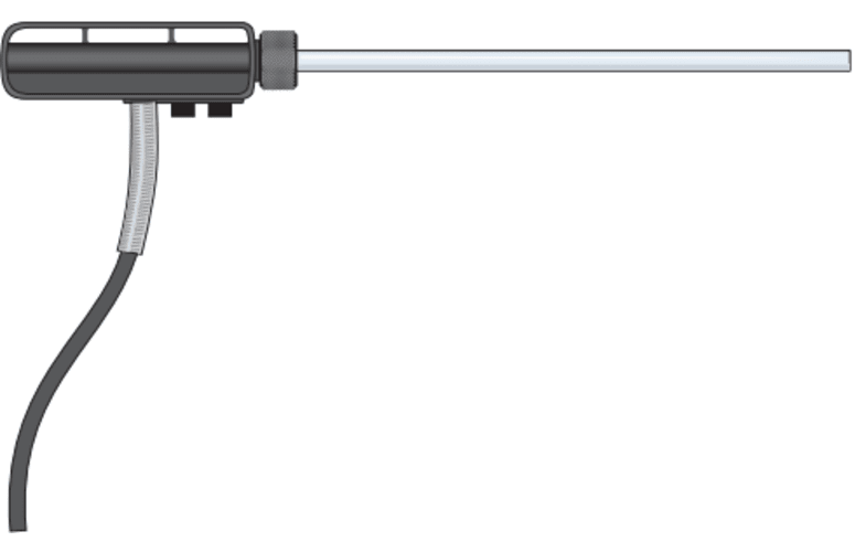 0635 2240 - Tubo Pitot, acero inoxidable, 1.000 mm de longitud, para med...