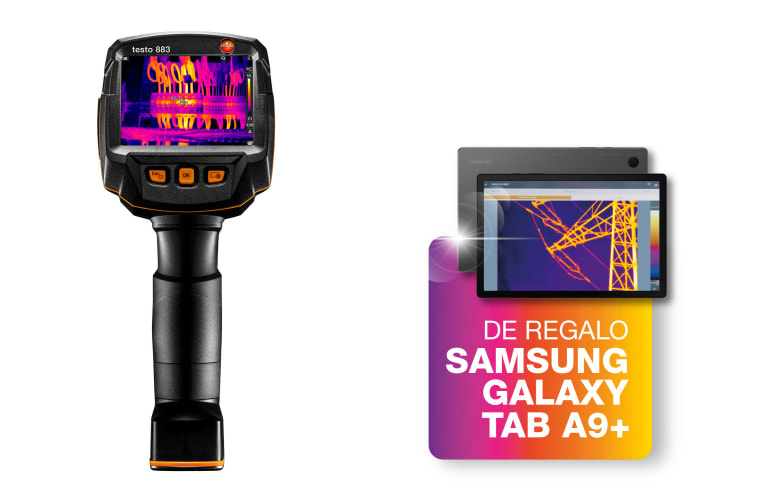 0560 8830 - Cámara termográfica testo 883-1