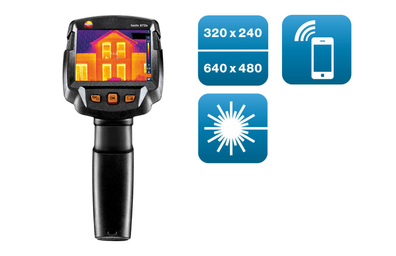 0560 8725 - Cámara termográfica testo 872s